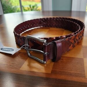 OLD NAVY Men's Brown Braided Belt Size Small